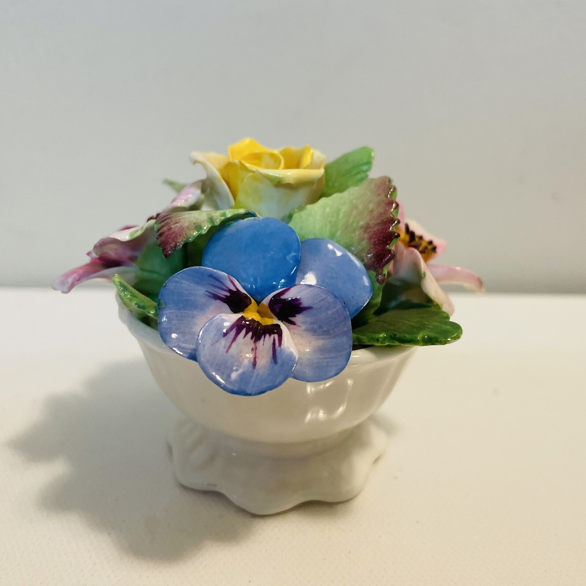 Vintage Coalport Bone China Flowers in Bouquet Made England Vintage Coalport Bone China Flowers in Bouquet Made England