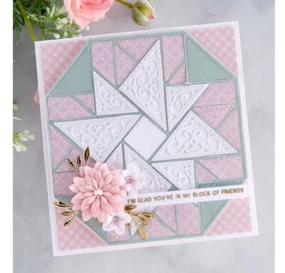 Spellbinders Layered Windmill Cutting Dies Stitched Dies