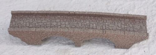 1:220 BRIDGE Z GAUGE BRIDGE Z SCALE OLD 2 ARCH STONE BRIDGE LASER ENGRAVED - Picture 6 of 9