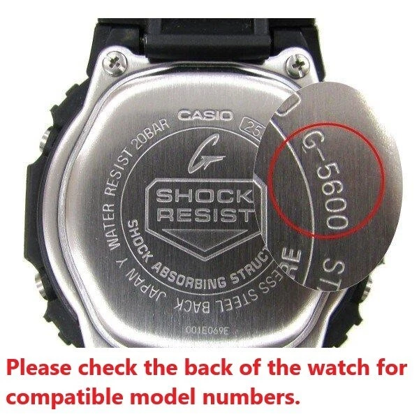 Cinturón de correa de repuesto CASIO G-SHOCK GA-2000E GA-2000S GA-2000 nailon verde JAPÓN Foto 2 de 3