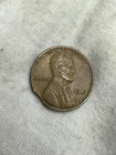 1941-P Lincoln Wheat Cent EXTRA FINE XF Coin MINT ERROR Clipped Planchet C166