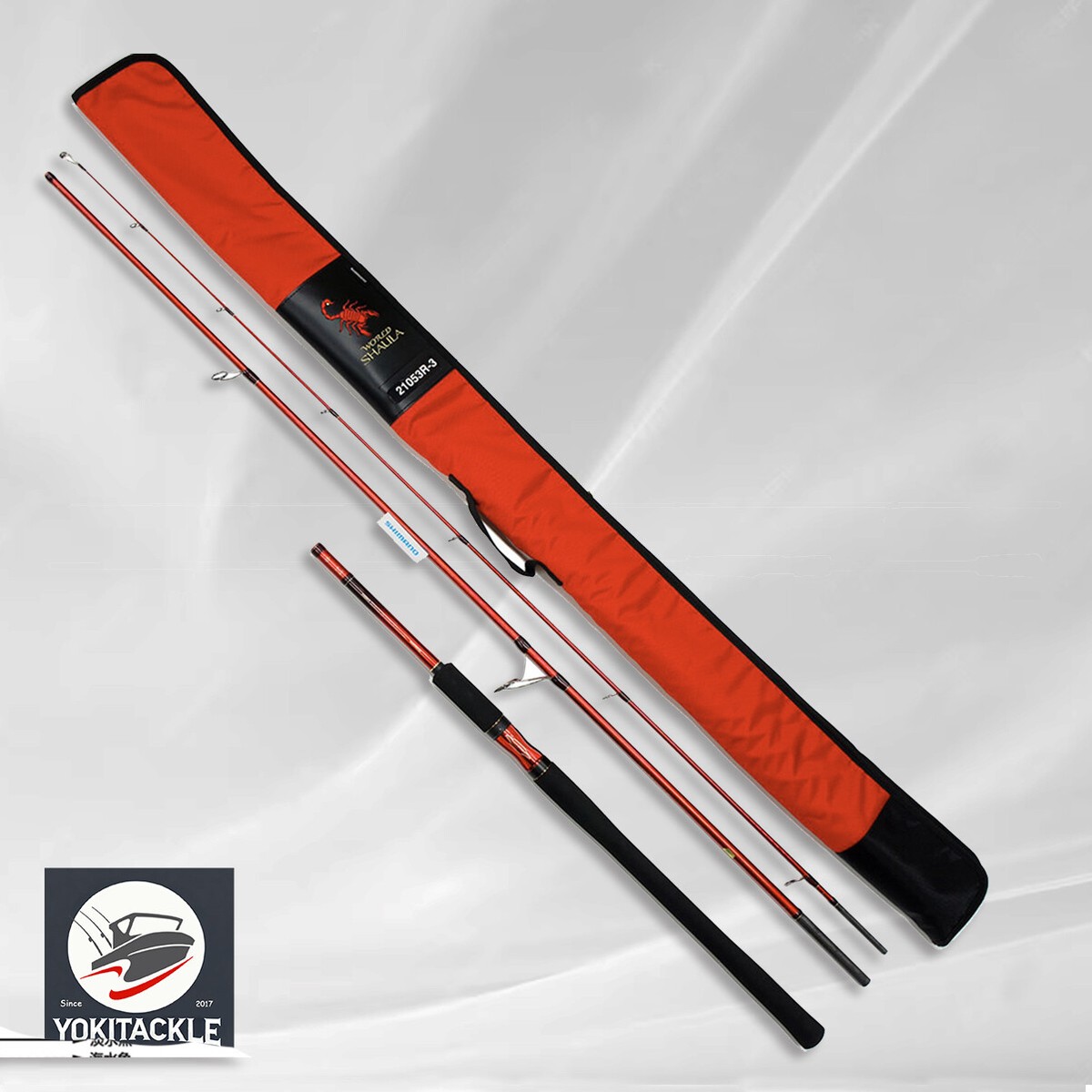 Shimano 20 World Shaula BG 21053R-3 Baitcasting Rod shipping from