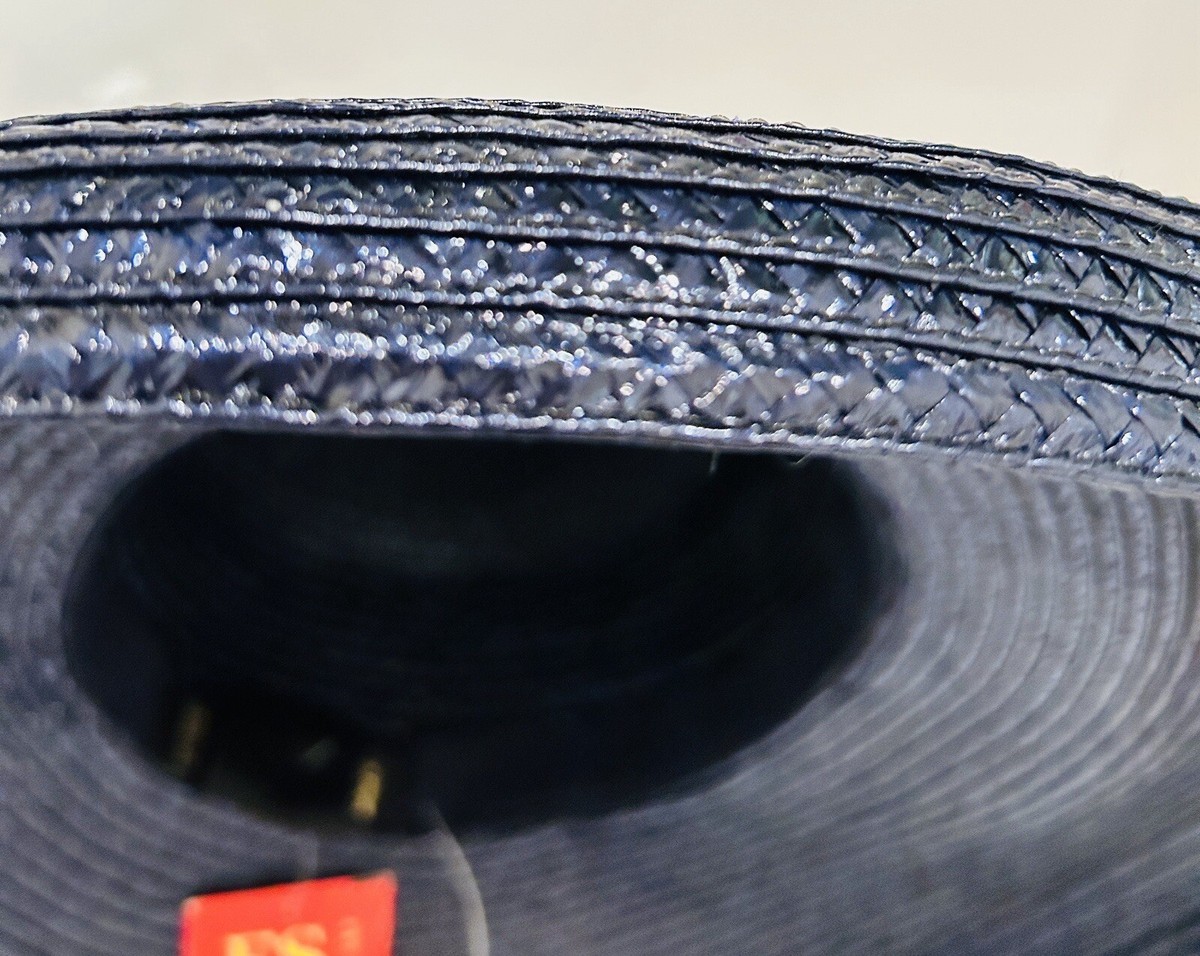 80s ESCADA Strar Crown Summer Hat ドイツ製 80s ESCADA Strar Crown Summer Hat ドイツ製 80s ESCADA Strar