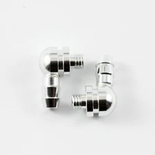 Aluminum 90-Degree M5 Threaded Water Nipples for RC Boat