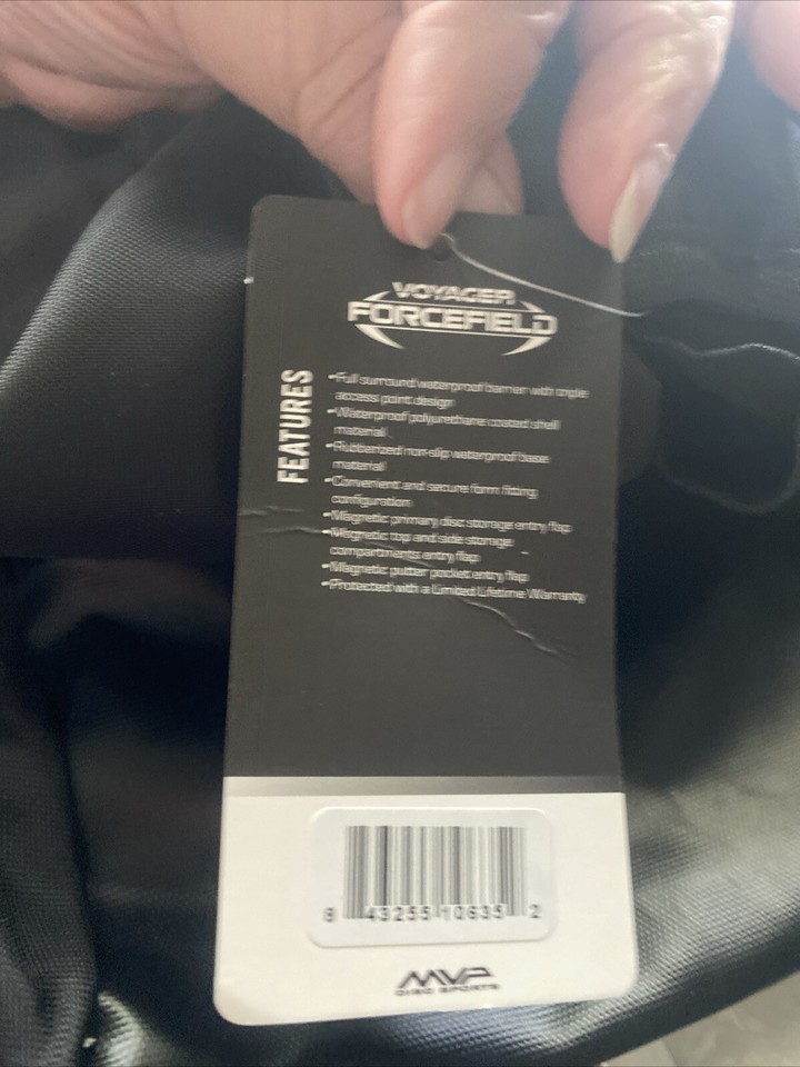 MVP Disc Sports Voyager Pro Disc Golf Backpack Forcefield Rainfly NEW