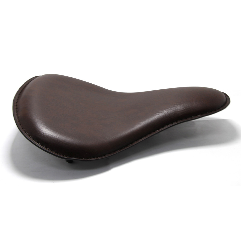 Black Motorcycle Spring Solo Seat For Harley Davidson Heritage