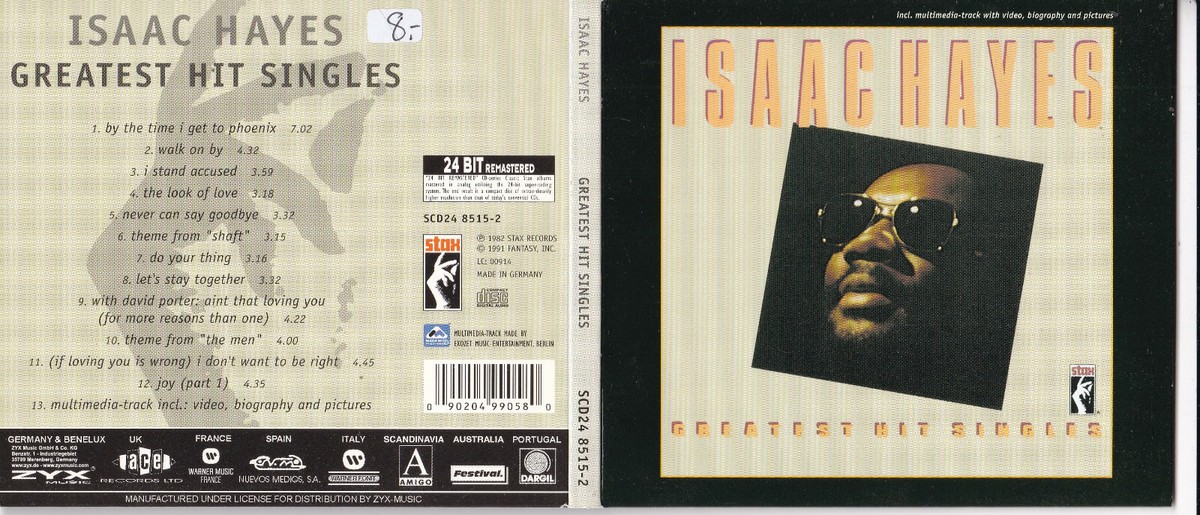 米LP Isaac Hayes Greatest Hit Singles MPS8515 Stax /00260 HAYES,ISAAC - Greatest Hit Singles - Amazon.com Music