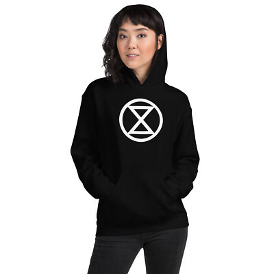 Extinction T Shirt Earth Day Climate Change Crisis Global Warming Womens Hoodie