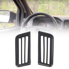 Cubierta de salida de ventilación de aire superior delantera negra mate para Nissan Frontier 2022-2025