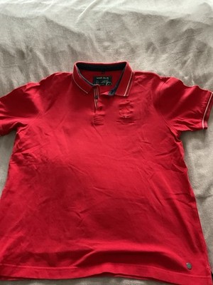 Marvelis Polo Shirt Kurzarm Größe L Rot Herren, Top Zustand