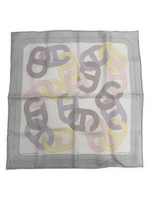 HERMES Scarf  GRY Ladies