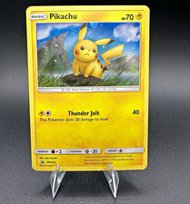 Pikachu SM183 SM Promo Holo English Pokemon TCG Basic 70 HP  on eBay