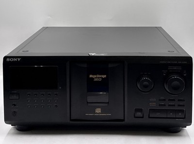 Sony CDP-CX300 300 Disc Mega CD Changer Player No Remote, New Belts!