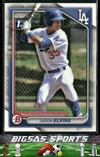 2024 Bowman Jaron Elkins #BP-106 Los Angeles Dodgers