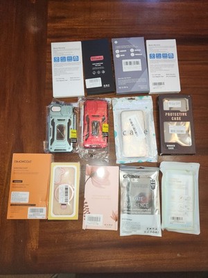 Bulk Lot Phone Accessories   Cases, I Phone, Android New 13 total
