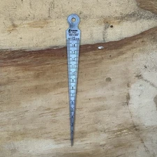 SHINWA  TAPER GAUGE STAINLESS (1～15mm)  62600 (No.700A)