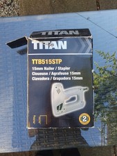 Titan TTB515STP 15mm Electric Nail Gun Stapler 240V for Wood Upholstery