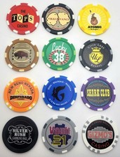 Fallout Vegas Old School Casino Inspired Poker Chips Or Keychains. 12 Designs