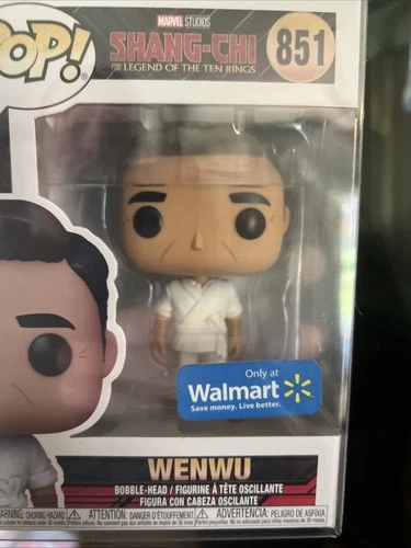 Funko Pop + Protector! Marvel #851 Shang-Chi - Wenwu (Walmart) *Mint In Stock*