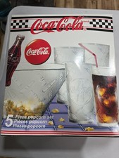 Coca-Cola Five-piece Popcorn Set
