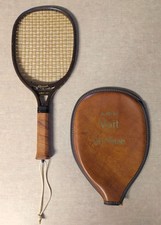 Old School AMF VOIT Cheetah Racquetball Racquet w/ Original Zippered Cover Used