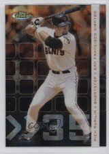 2002 Topps Finest X-Fractor 186/299 Rich Aurilia #83 uk2