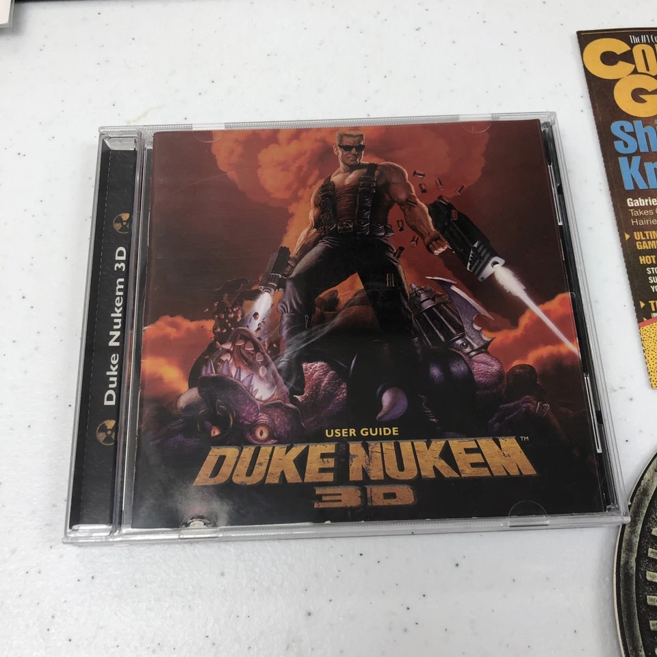 J4 Duke Nukem 3D (PC, 1996) Big Box 3D Realms - Insertos Foto 3 de 4