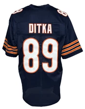 CUSTOM UNSIGNED DITKA JERSEY XL
