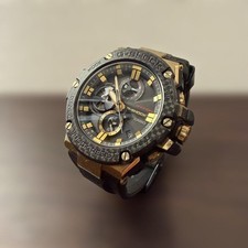 Casio G-SHOCK GST-B100 35th Anniversary Gold Tornado Watch