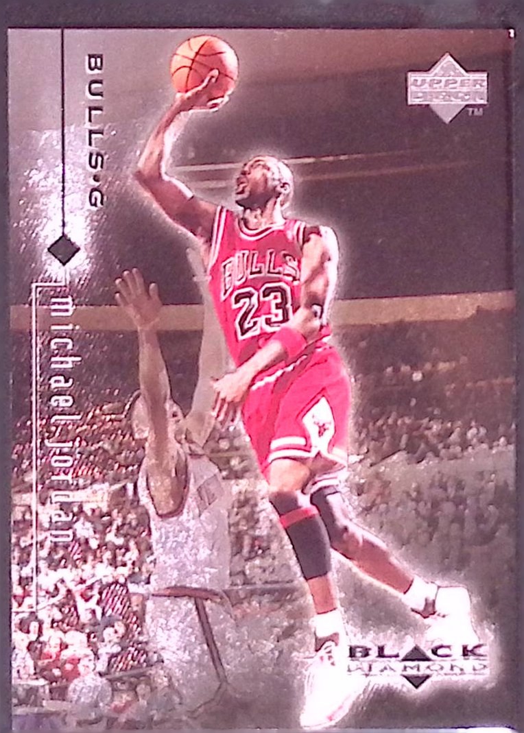 1998-99 Upper Deck Black Diamond #22 Michael Jordan HOF Chicago Bulls NBA