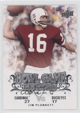 2011 Upper Deck College Football Legends Bowl Game Heroes Jim Plunkett 3f4