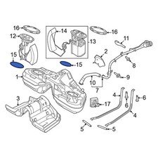 For Ford Mustang 2015-2026 Ford NU5Z9276A Fuel Pump Tank Seal