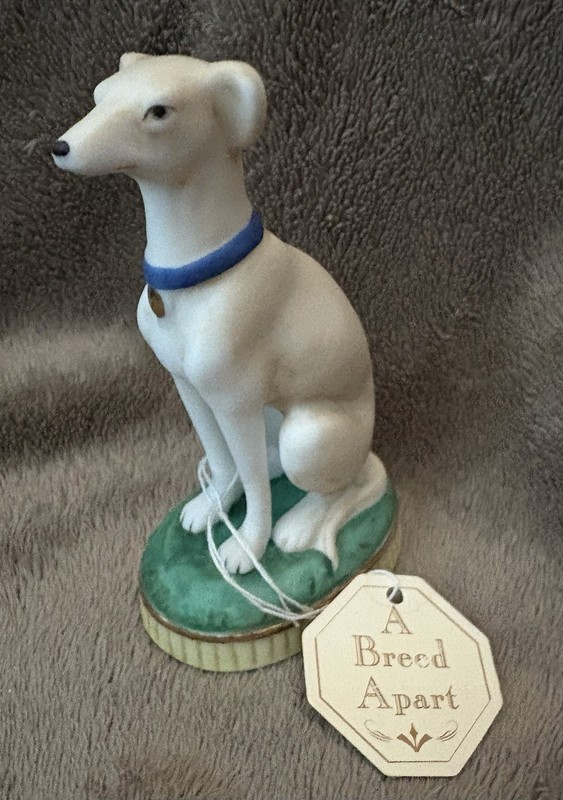 Greyhound Porcelain Figurine 