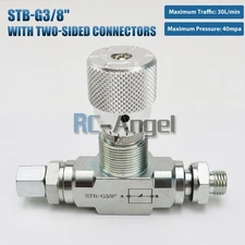 3/8" L08 -Hydraulic Flow Control Valve - STB-G3/8 Fit Mini Excavator AGT USA