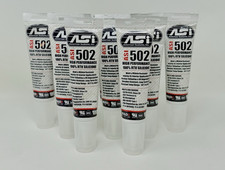 Lot Of 10 ASI 502 Clear Food Grade 100 RTV Silicone Sealant 2.8oz Squeeze Tube