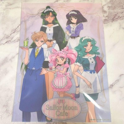 Sailor Moon Cafe 2017 A3 Clear Poster   Preorder Bonus, Luncheon Mats, Various