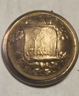CONFEDERATE ALABAMA CIVIL WAR OFFICERS COAT BUTTON ~ SCHYLER H&G / NEW YORK