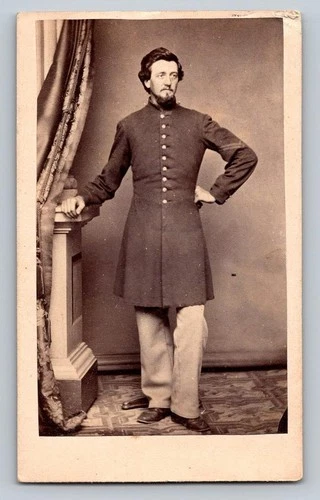 1860's Civil War Soldier CDV Photograph - Alexandria