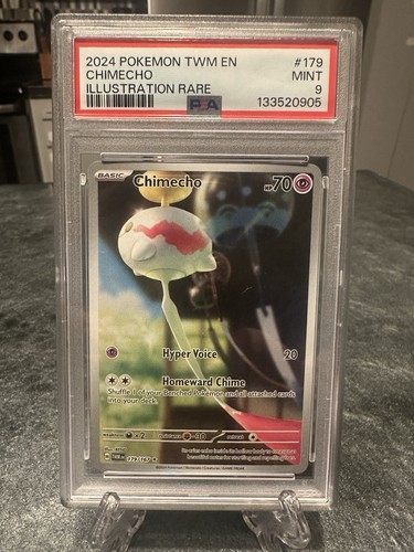 Chimecho graded PSA 9 for sale on eBay
