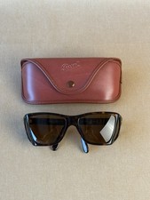 Vintage PERSOL 009 Tortoise Shell Sunglasses With Side Lenses  Original Case