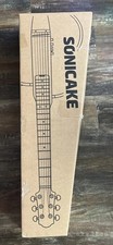 Sonicake Travel Guitar, Portable Acoustic-Electric Guitar Kit Mahogany