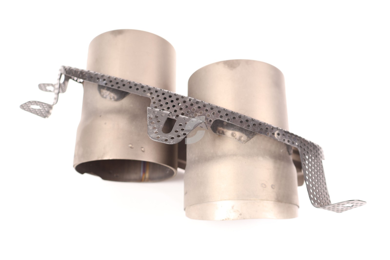 FEU-89381100-A1 RH TAILPIPES WITH MESH  Ferrari - Used Parts USED