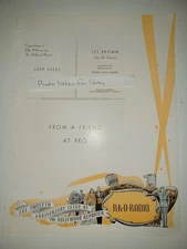 1942 Lupe Velez, Les Brown, John Beal 9x12 Film Industry ad clipping