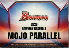 2026 Bowman Baseball Mega Mojo  Complete Your Set You Pick # BCP 1-150