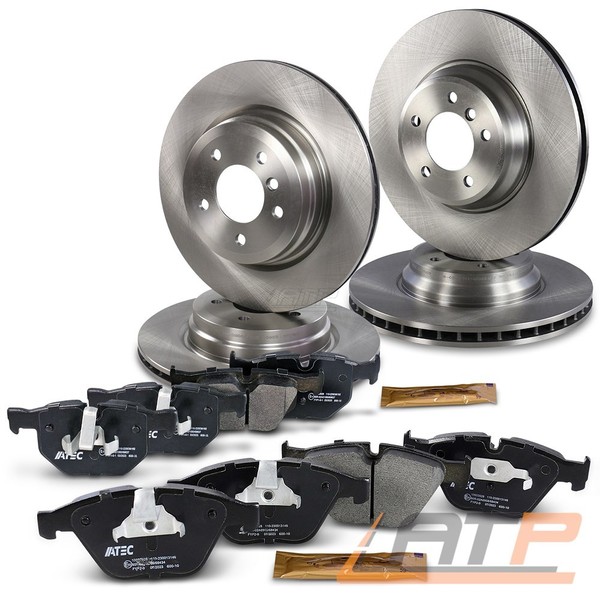 Bremsscheiben+BremsbelÄGe BremsklÖTze Vorne+Hinten FÜR BMW X1 E84 Xdrive28I-image
