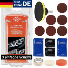 Profi Reparatur Set Scheinwerfer Politur Frontscheinwerfer Polieren Aufbereitung