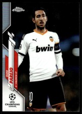 Dani Parejo 2019-20 Topps Chrome UEFA Champions League #66 Valencia Soccer READ