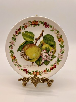 Royal Worcester Bramley s Seedling Plate Orchard Fruits Limited Edition