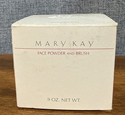 Vintage Mary Kay Face Powder 0.9 Oz Translucent Dark 0140 NEW No Brush