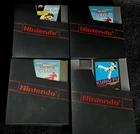 1980s NES KARATE GAMES • WORKING 3 & 5 SCREW • VINTAGE NES NINTENDO VIDEO GAMES
